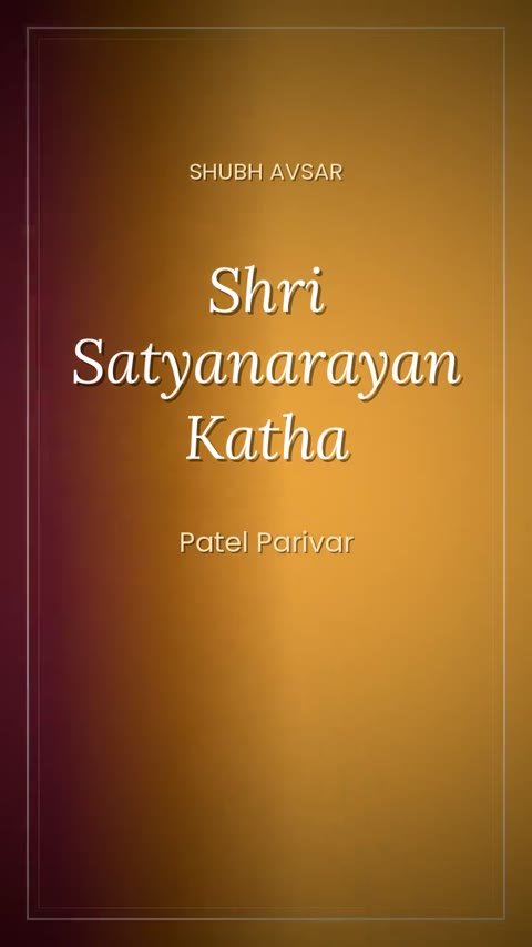 Satyanarayan Katha